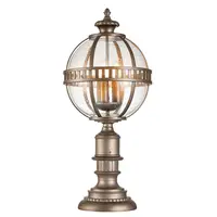 Pitic pentru exterior Halleron 3 Light Pedestal Lantern