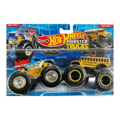 Set 2 masinute Monster Truck, Hot Wheels, Haul Y'all si Too S'cool, JLV85
