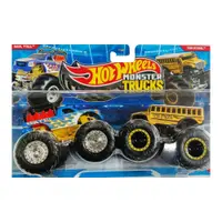 Set 2 masinute Monster Truck, Hot Wheels, Haul Y'all si Too S'cool, JLV85
