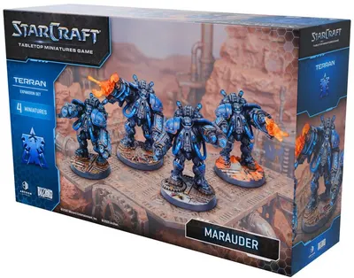 Extensie de joc de societate StarCraft: Tabletop Miniatures Game - Marauder