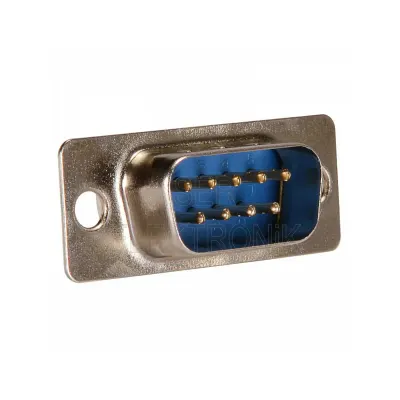 Conector SERIAL tata D-Sub 9 pini lipire pe cablu 5A CONNFLY DS1033-09MUNSISS