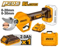 Foarfeca electrica 20V, 30mm, motor brushless, profesional cu 1 Acumulator și valita transport INGCO CSSLI203083