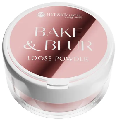 Bell HYPOAllergenic Pudră de față Bake & Blur, 01 Cotton Candy, 4 g