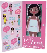 Papusa magnetica din lemn Floss and Rock - Zoe