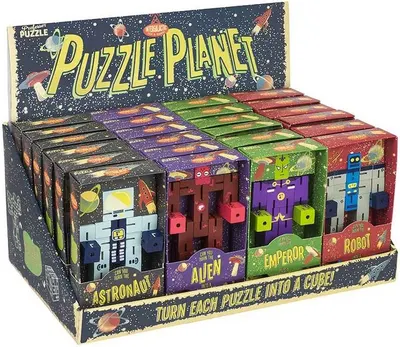 Puzzle logic Professor Puzzle - Planet, sortiment