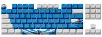 Capace pentru tastatură Dark Project – GeekBoy, PBT, albe/ albastre