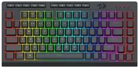 Tastatură gaming Redragon - Crescent K524, optic, RGB, negru