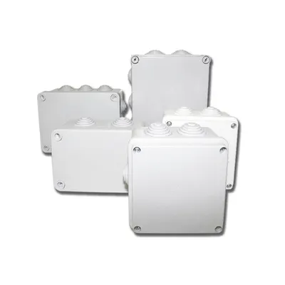 Doze Etanșe Patrate cu Tetine – Capac Prin Înșurubare Rapidă Ip55 - Tip 100x100