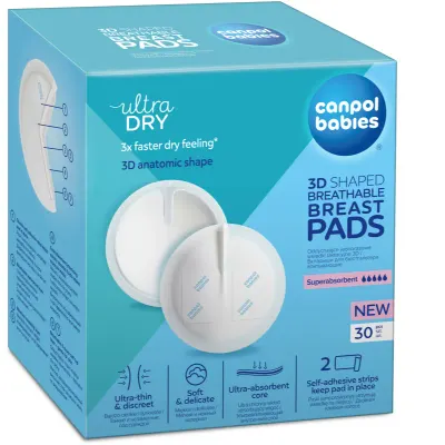 Canpol babies Breast Pads inserții de unică folosință pentru sutien 30 buc