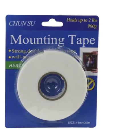Banda dublu adeziva en-gros, Mounting Tape , latime 18 mm , lungime 5 metri