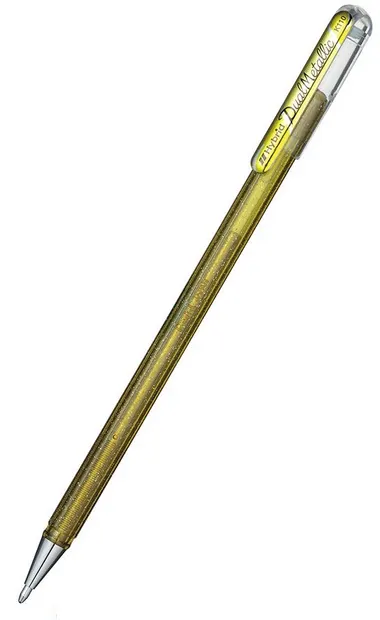 Roller Pentel Hybrid Dual K 110 - 1. mm, auriu