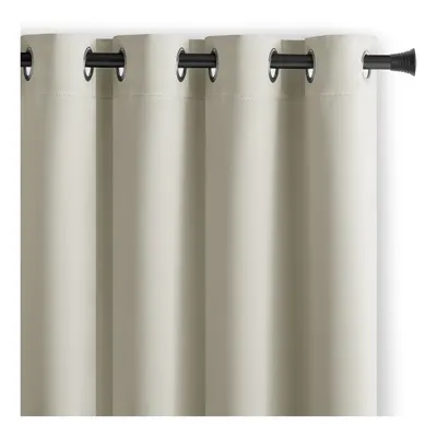 Draperie crem dimout (semi-opacă) 140x175 cm Kierra – Restilo