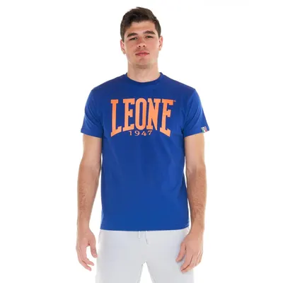 Tricou Leone Basic Big Logo Jersey Albastru