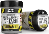 Produs texturant AK Interactive - Textură neutră a terenului (AK8023) (250 ml, acril)