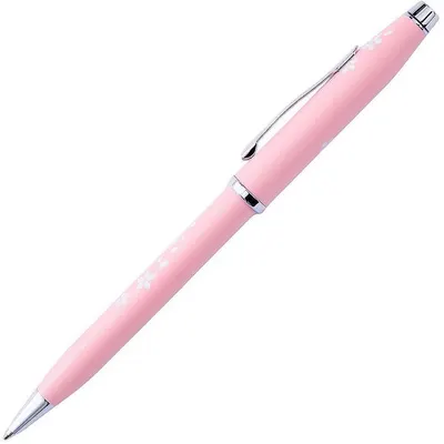 Pix Cross Century II - Pink Lacquer with Sakura Blossom