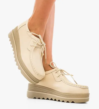 Pantofi Casual Sag Bej 3
