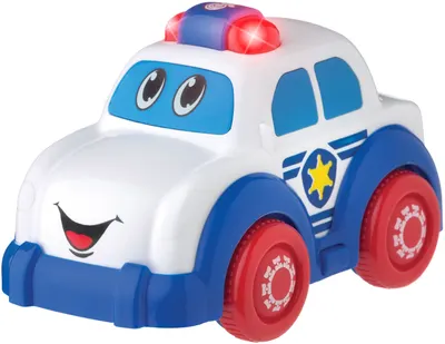 Jucarie distractiva Playgro + Learn - Masina de politie, cu lumini si sunete