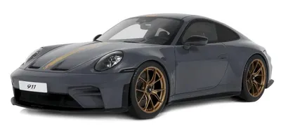 Model de colecție GT Spirit Modern: Automobile - Porsche 911 (992.2) GT3 Touring, State Grey Neo, 2025