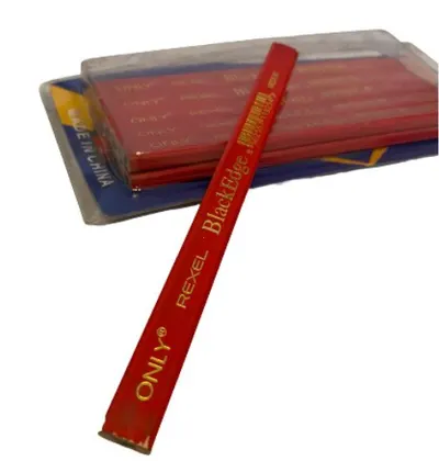 Set 12 Creioane tamplarie BlackEdge Lungime 180 mm