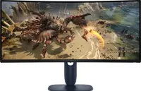 Monitor de gaming Dell - Alienware AW3425DWM, 34'', 180Hz, 1ms, VA, FCurved