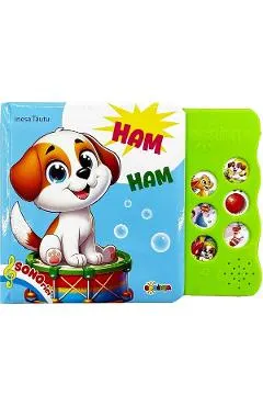 Carte cu sunete. Ham ham