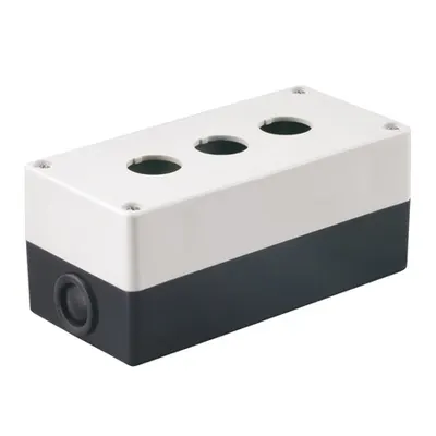 Lamp hausing KP103 pentru buton s 3places Alb