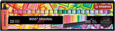 Set de etichete text Stabilo Boss Original - Arty, 23 culori