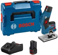 Mașină de frezat cu acumulator Bosch - Professional GKF 12V-8, 2xGBA 12V 3.0 Ah