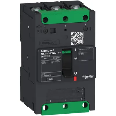 Compact NSXm-Separator- 160A 3P - 2.13(Icm) 1.5(Icw) - Inel compresie