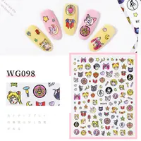 Stiker autoadeziv 12*8cm -WG098