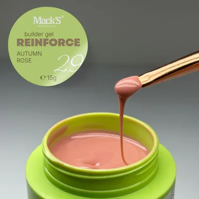 Reinforce Builder Gel Autumn Rose 29/15g Macks - REBGTD-15