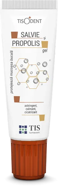 Gel cu salvie si propolis, 20ml, Tis Farmaceutic