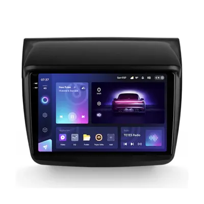 Navigatie Auto Teyes CC3 2K Mitsubishi Pajero Sport 2 2008-2016 4+64GB 9.5" QLED Octa-core 2Ghz, Android 4G Bluetooth 5.1 DSP