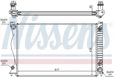 Radiator apa racire motor (transmisie automata) AUDI A6, A6 ALLROAD 2.0-3.2 intre 2004-2018
