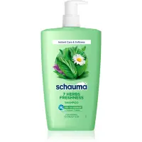 Schwarzkopf Schauma 7 Herbs Freshness sampon pe baza de plante pentru par normal spre gras 1000 ml
