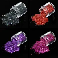 Set 4 sclipici unghii Marquise, GLITTER06, Multicolor