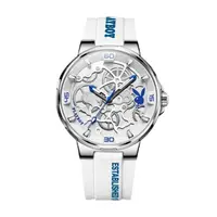 Ceas Bărbați Playboy 3052 Alb - Design Luxury, Funcții Multiple, Afișaj Luminos, Rezistent la Apă 3ATM