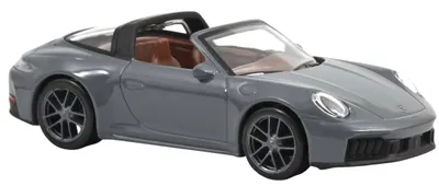 Model de colecție NOREV Modern: Automobile - Porsche 911 GTS Targa 2024 Slate Gray Neo Jet-car