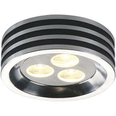 Spot ZEBLED ROUND,3x1W,lumina calda