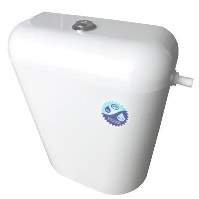 Rezervor vas WC semiinaltime izolat Ideal Alb 781 2 viteze 9 L