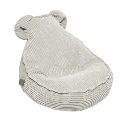 Fotoliu puf pentru copii MeowBaby Aesthetic Sako Bag Teddy Ecri