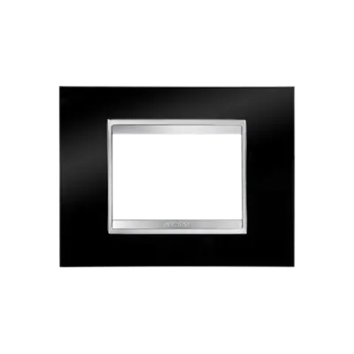 Placa ornament Chorus LUX- tehnopolimer- 3 module- TONER BLACK - CHORUS