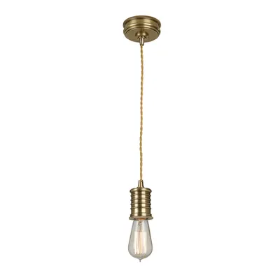 Lampa suspendata Douille 1 Light Pendant – Aged Brass