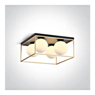 Rinia DL E14 4x8W 100-240V brass