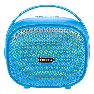 Boxa Portabila KK-6102, Baterie 1500mAh, Bluetooth 5.3, Putere 8W, Albastru Engros