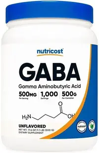 GABA, 500 g, Nutricost