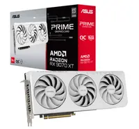 Placă video ASUS - Prime Radeon RX 9070 XT, 16GB, GDDR6, alb