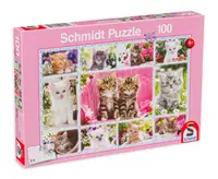 Puzzle Schmidt din 100 de piese - Kittens