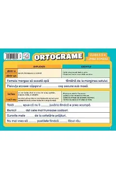 Plansa ortograme