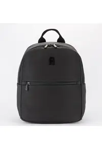 Rucsac gri din poliuretan B-G-25125 16 10432 - Negru